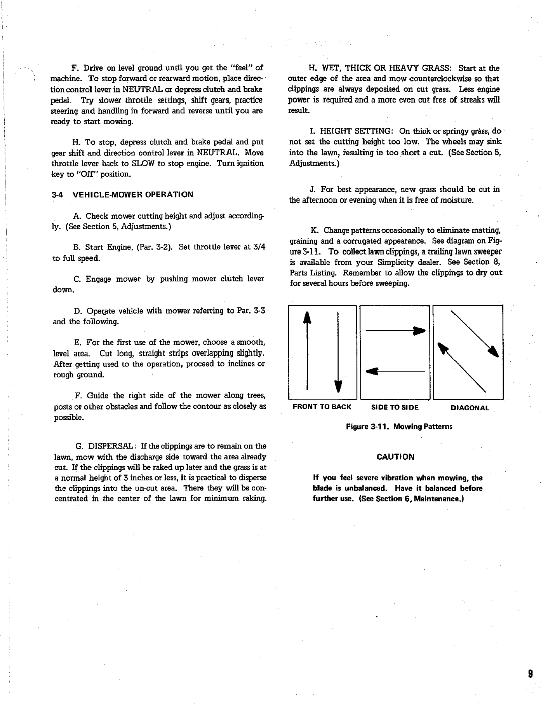 Simplicity 963 manual 