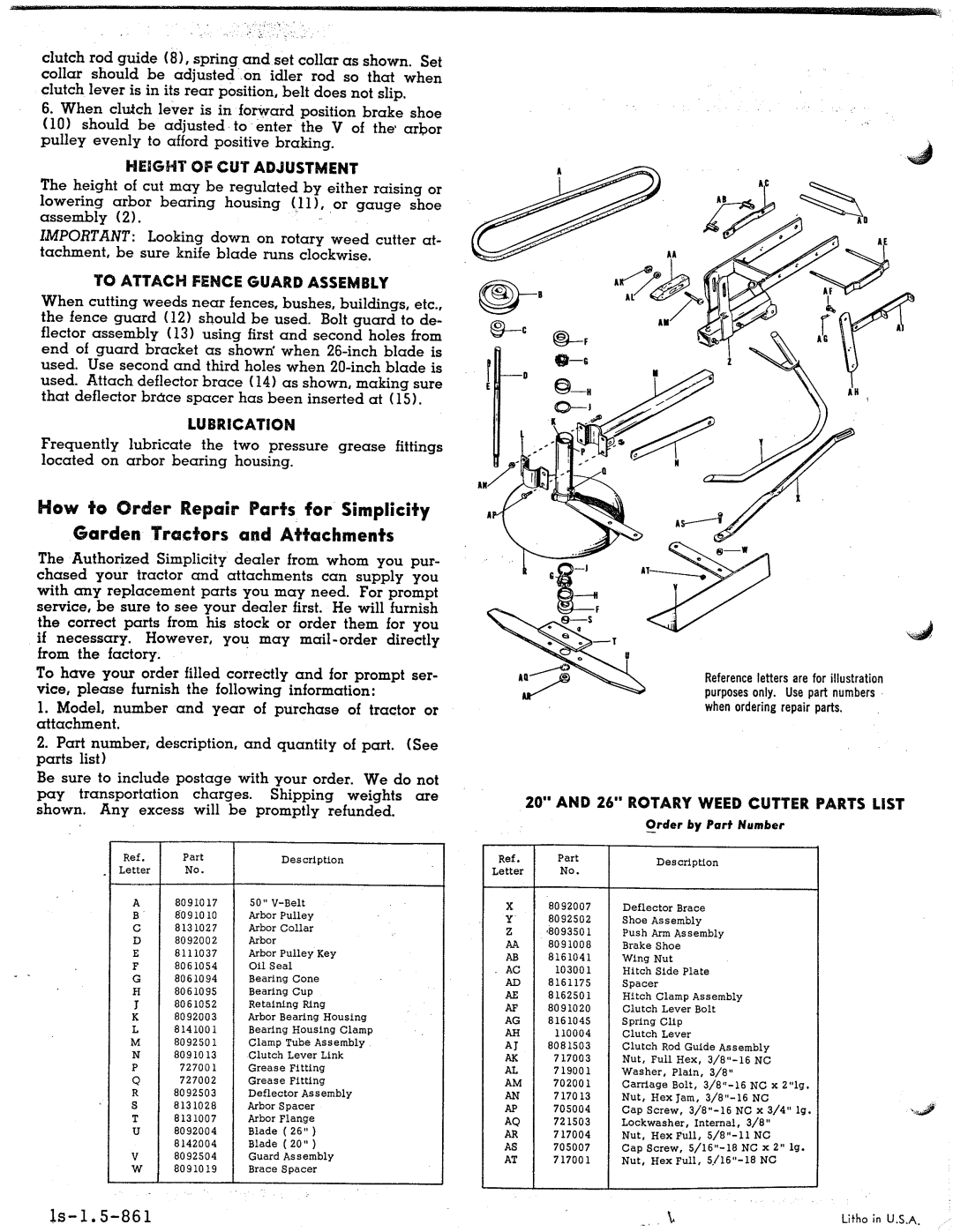 Simplicity 990194, 990195 manual 