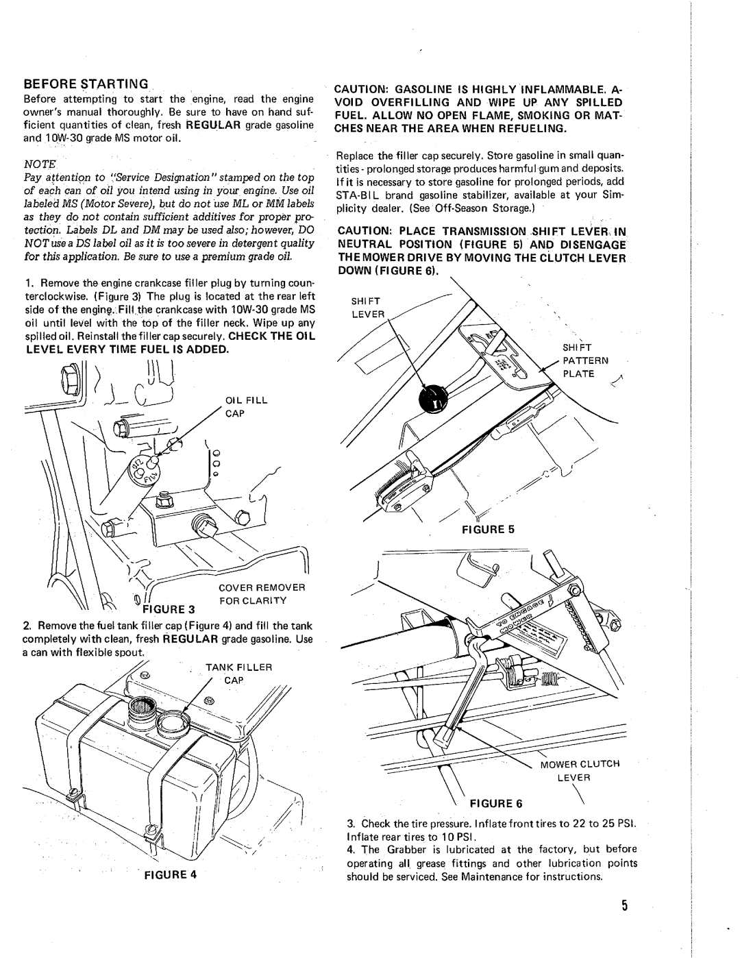 Simplicity 991020 manual 