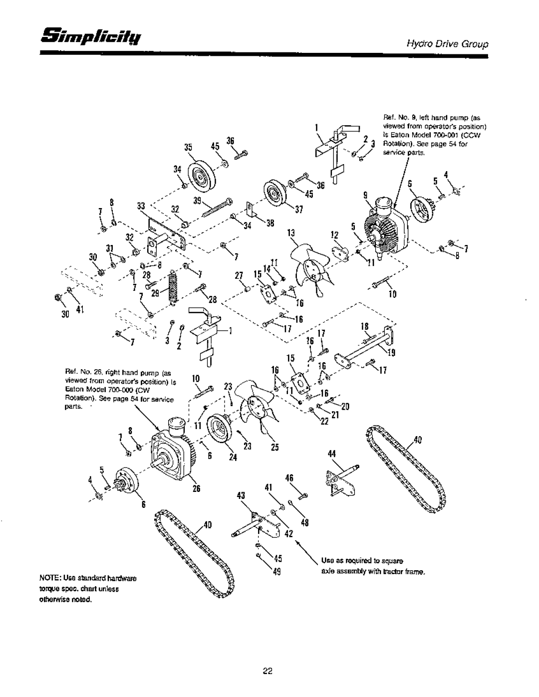 Simplicity CFC SERIES manual 