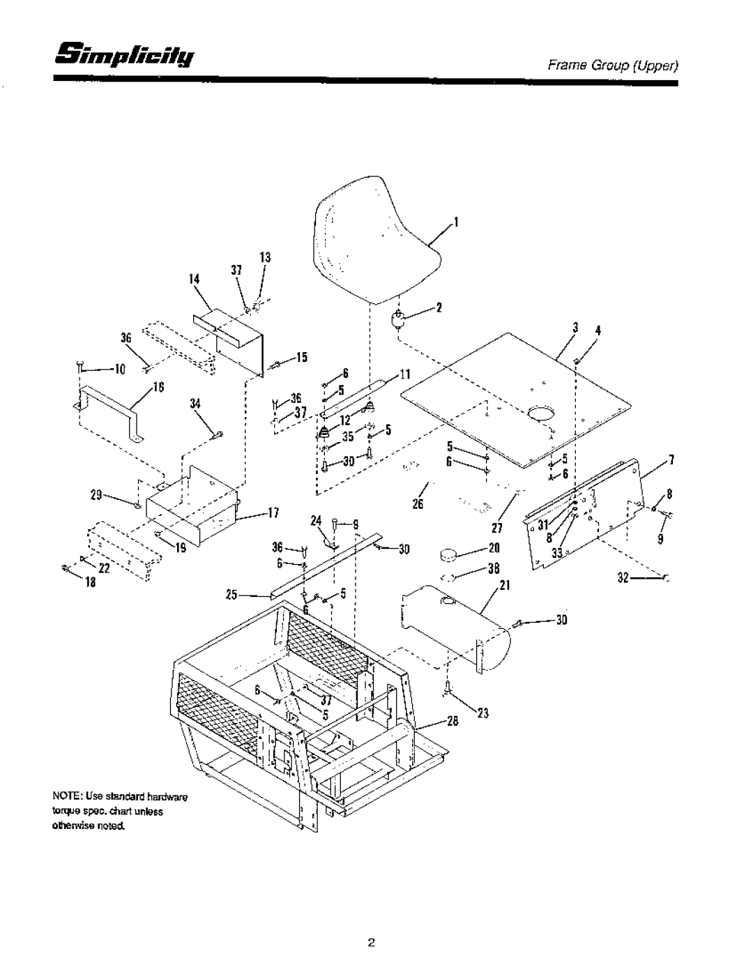 Simplicity CFC SERIES manual 