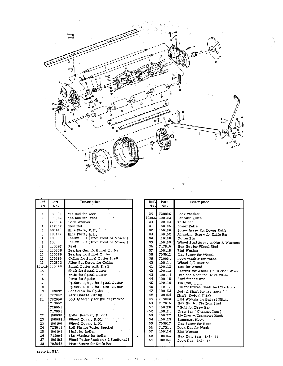 Simplicity Gang Mower manual 