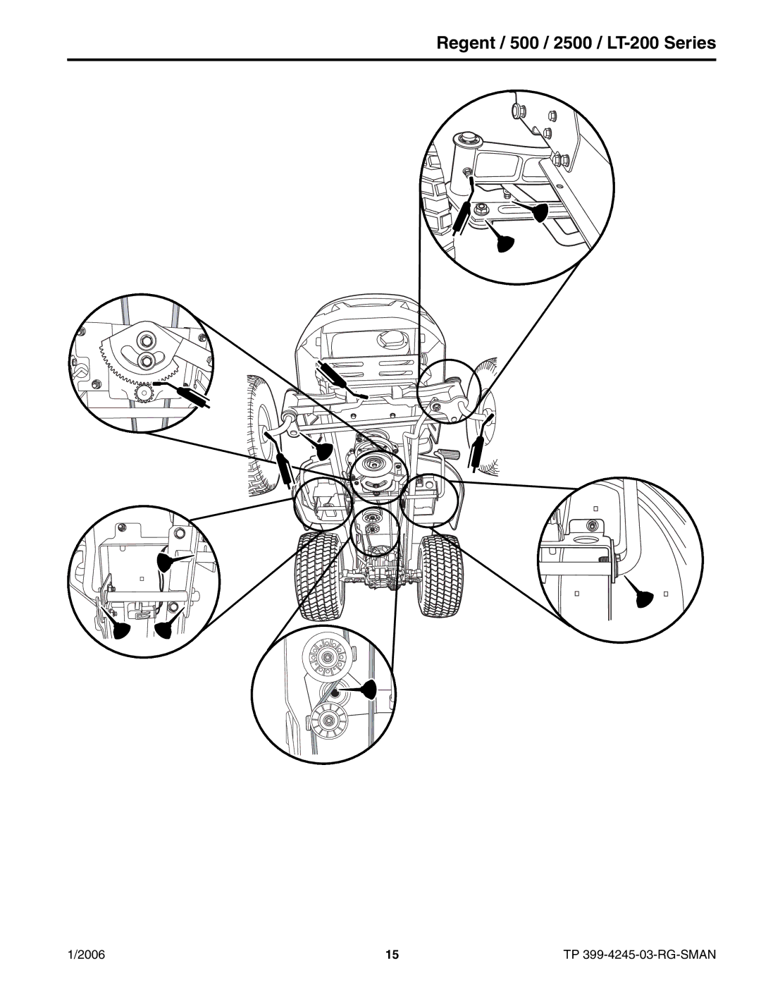 Simplicity manual Regent / 500 / 2500 / LT-200 Series 