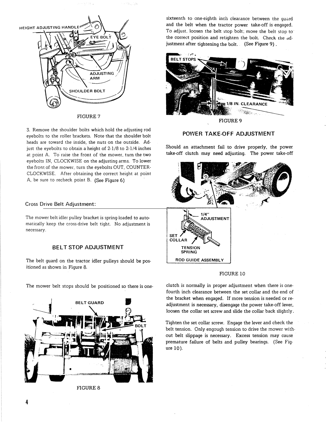 Simplicity Rotary Mower manual 