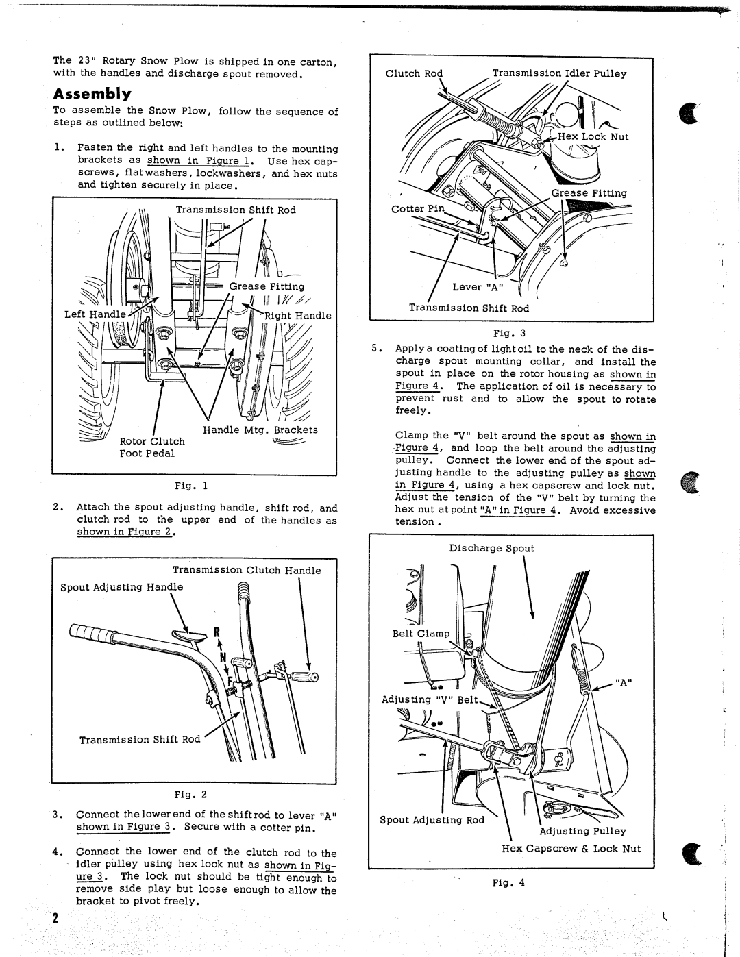 Simplicity SNO-WAY manual 