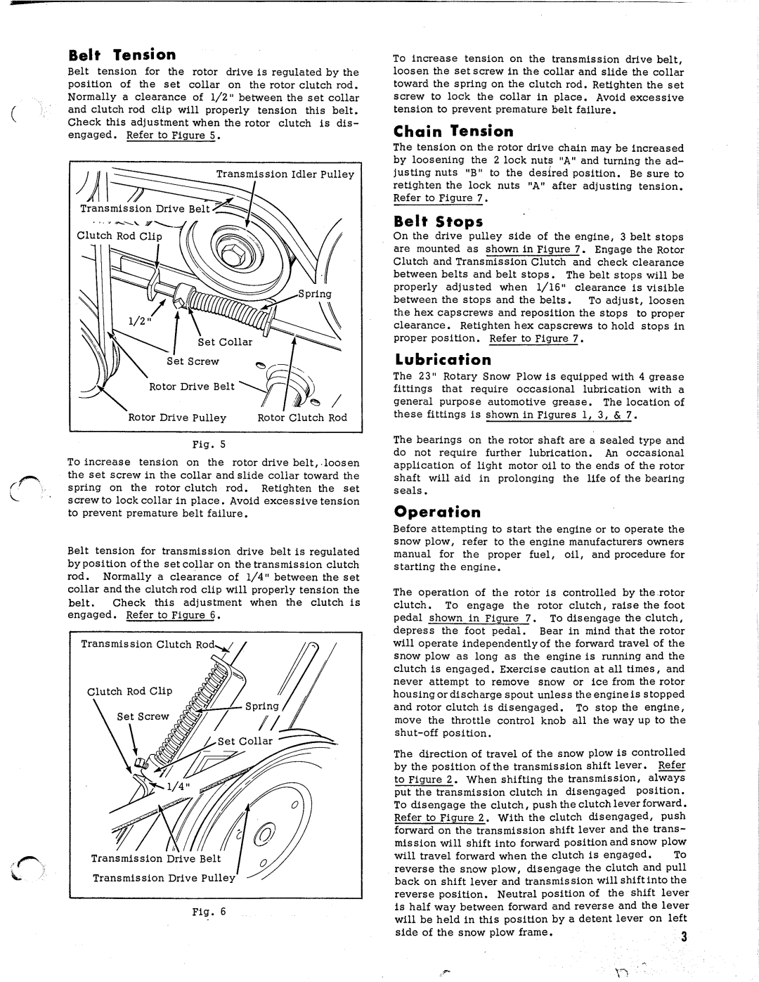 Simplicity SNO-WAY manual 