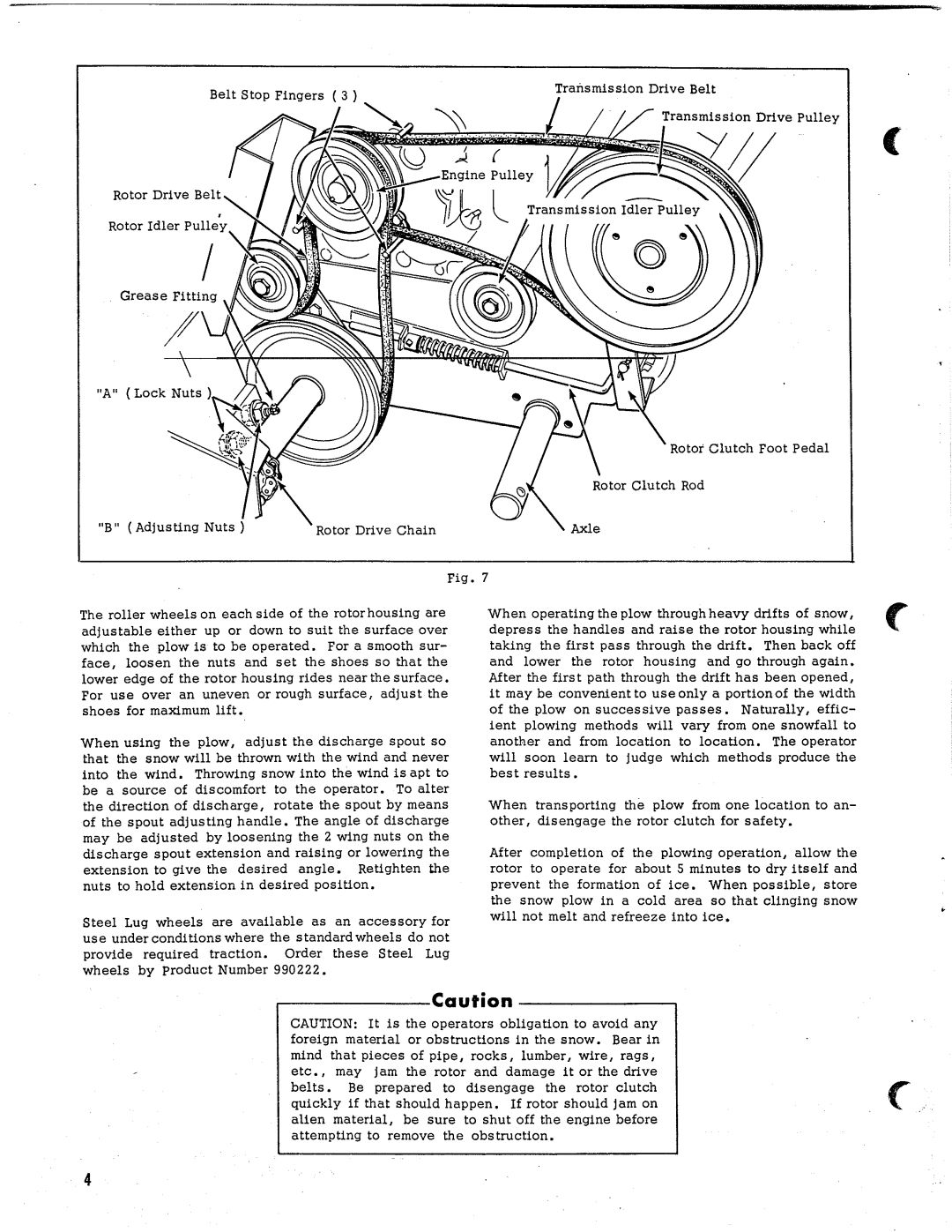 Simplicity SNO-WAY manual 