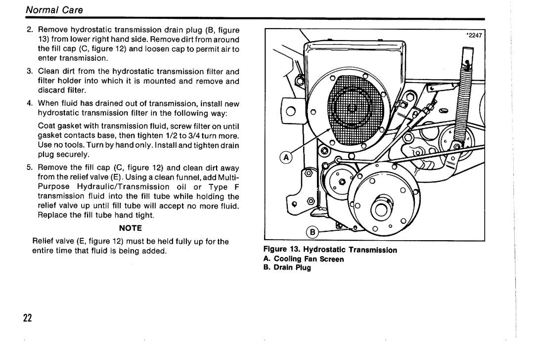 Simplicity Sovereign Series, 18 Hydro manual 