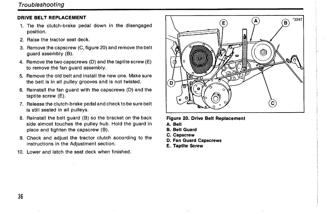 Simplicity Sovereign Series, 18 Hydro manual 