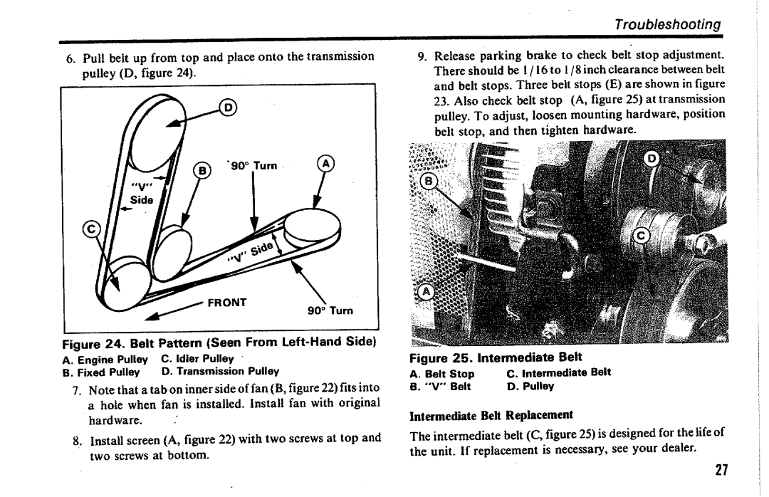 Simplicity SunRunner Series manual 