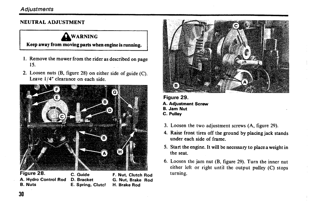 Simplicity SunRunner Series manual 