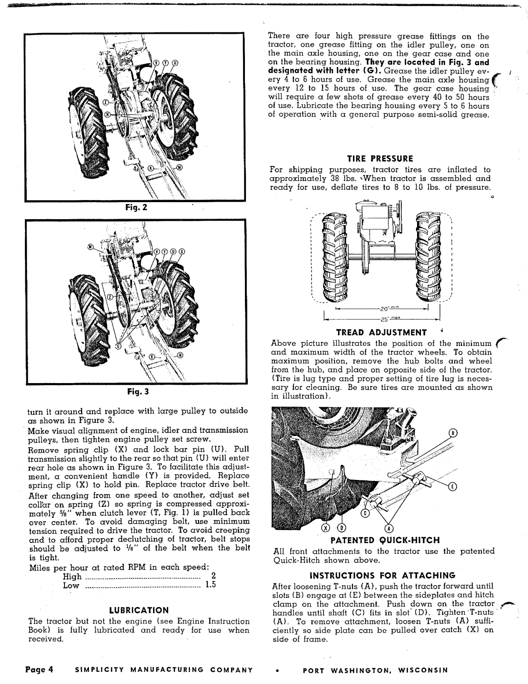 Simplicity VC manual 