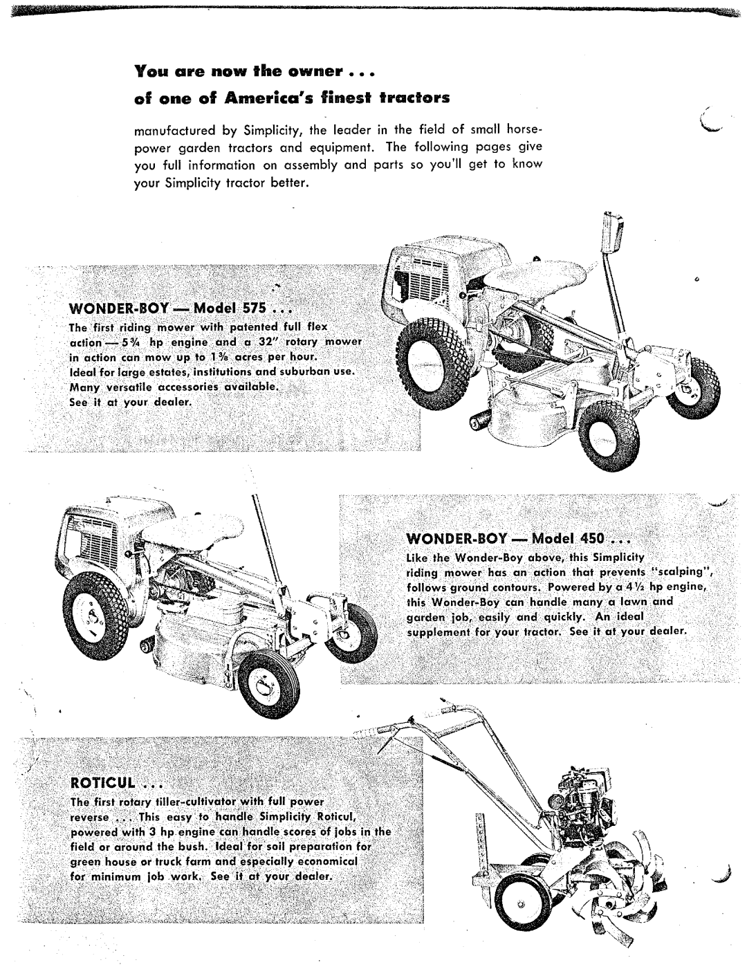 Simplicity VC manual 