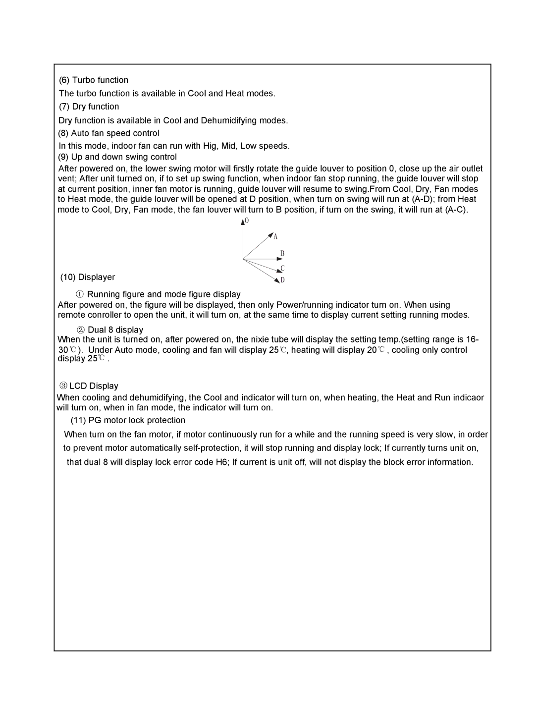 Sinclair ASH-09AK, ASH-13AK service manual 