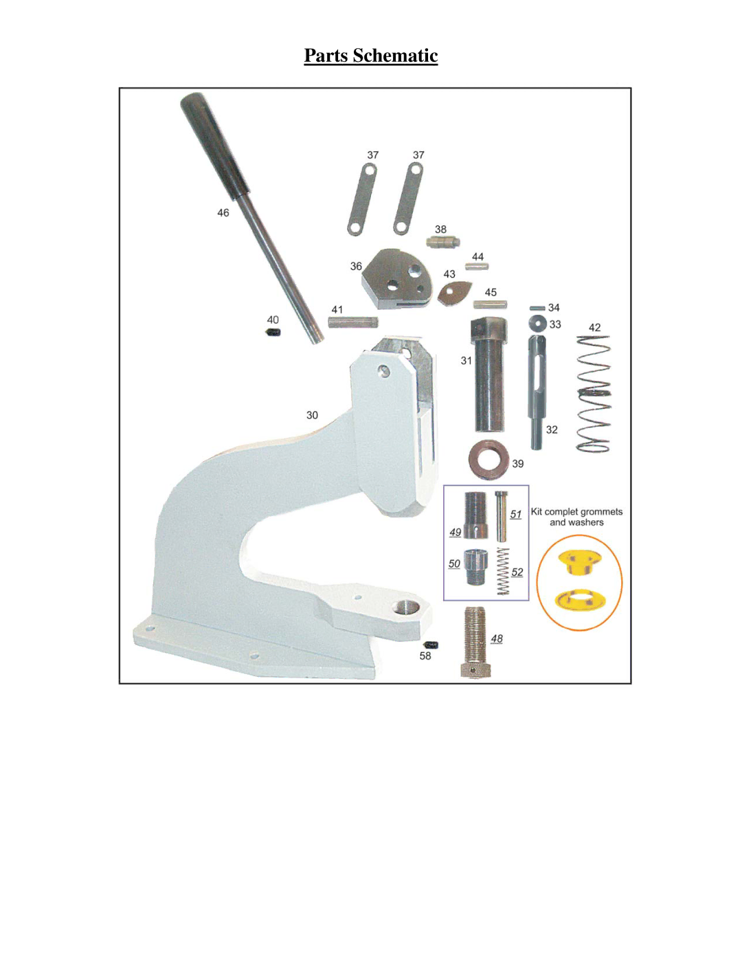 Sinclair PG20 manual Parts Schematic 