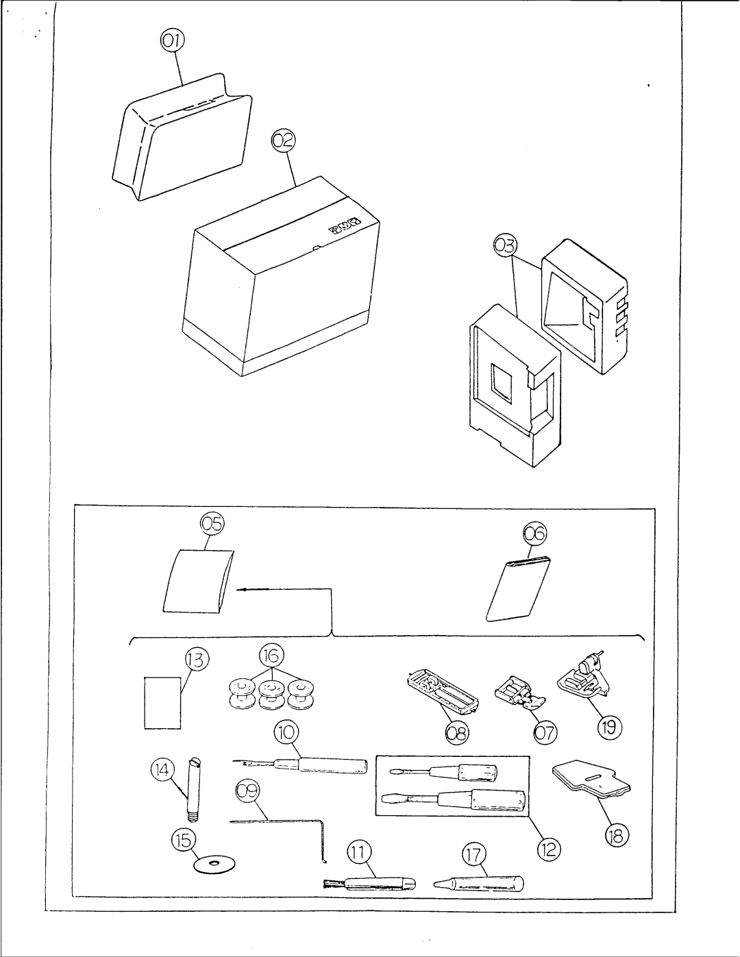 Singer 1019, 1025, 1027 manual 