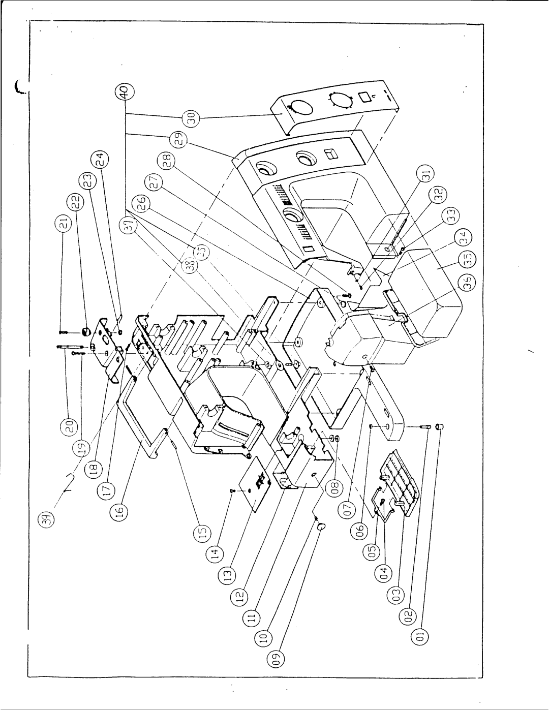 Singer 1025, 1027, 1019 manual 