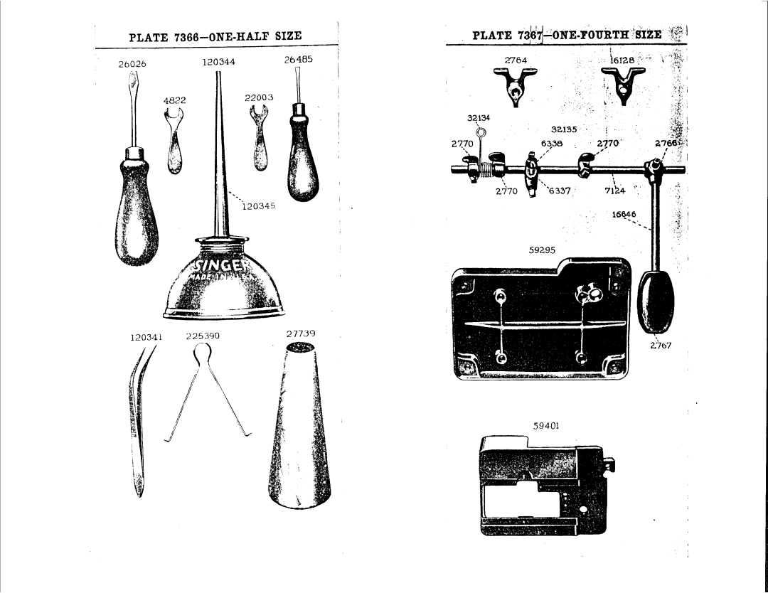 Singer 105-20 manual 