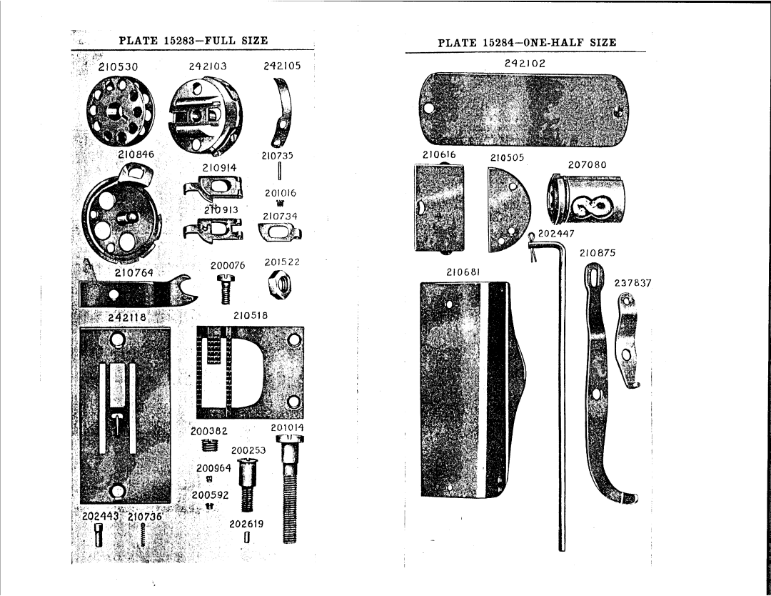 Singer 107W13 manual 