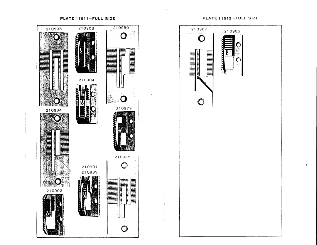 Singer 109W100 manual 