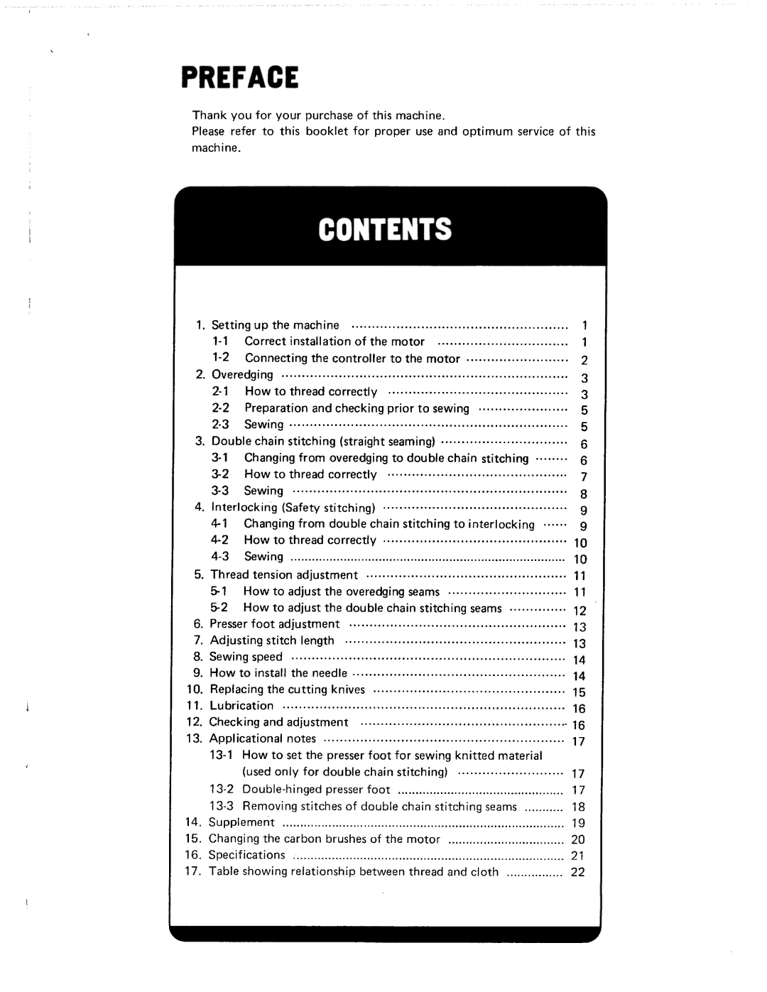 Singer 10uJ13 manual 