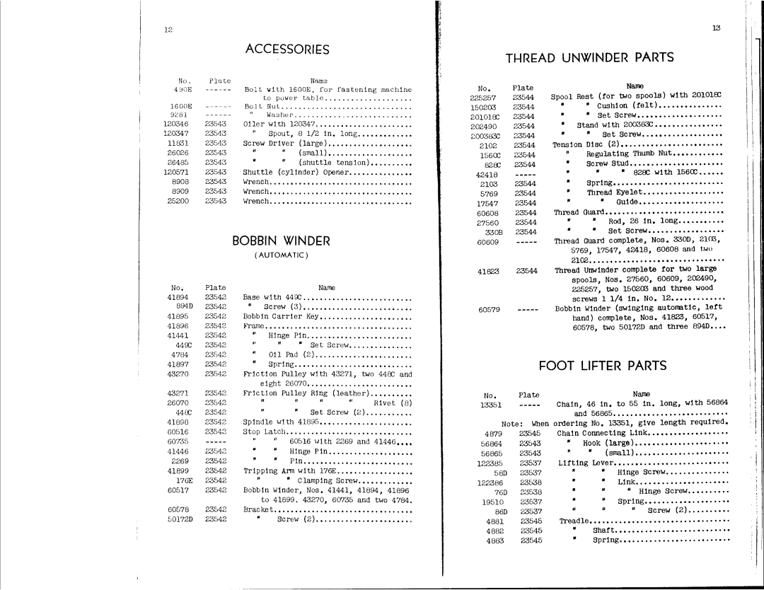 Singer 11-29 manual 