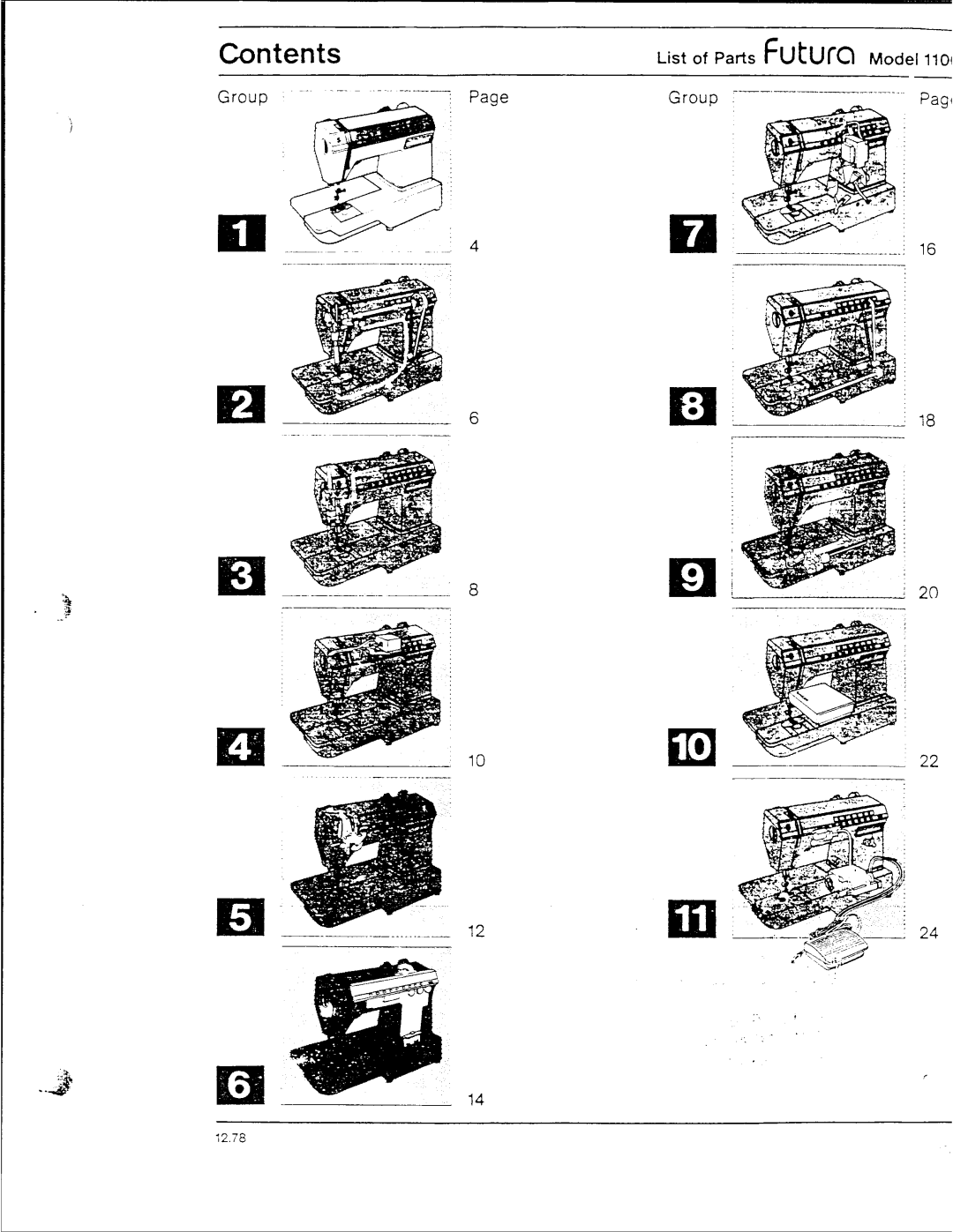 Singer 1100 manual 