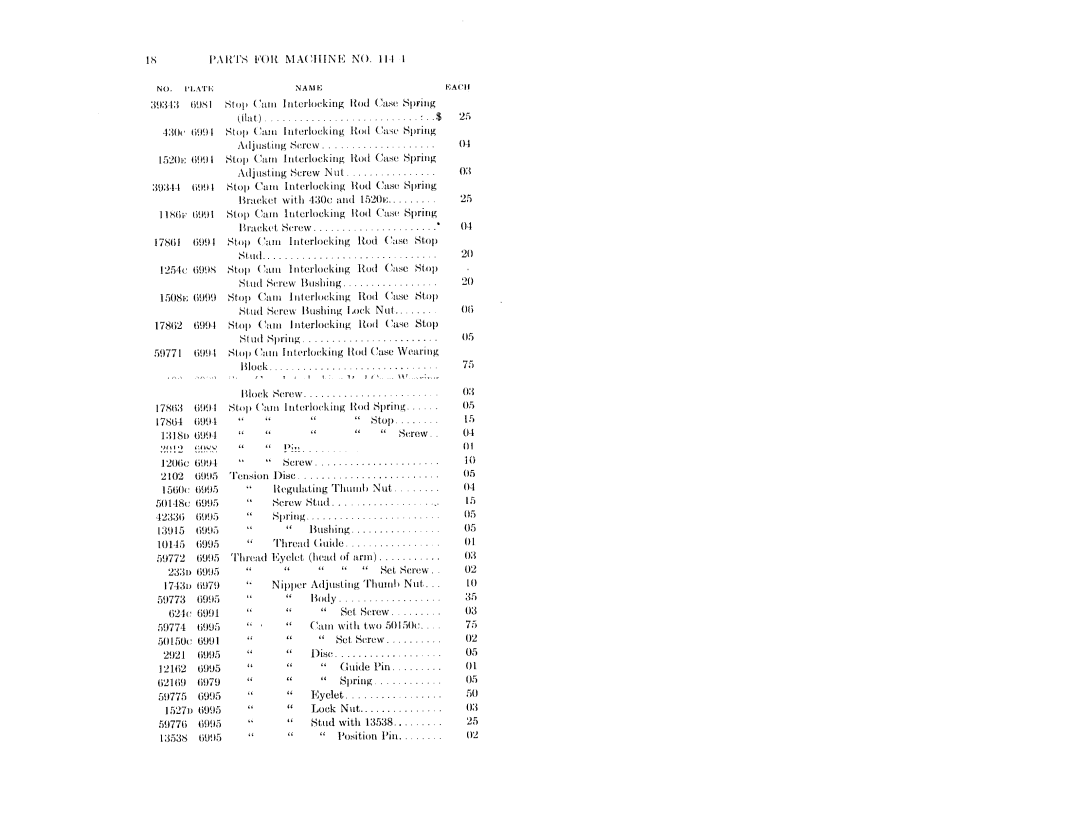 Singer 114-1, 114-20 manual 