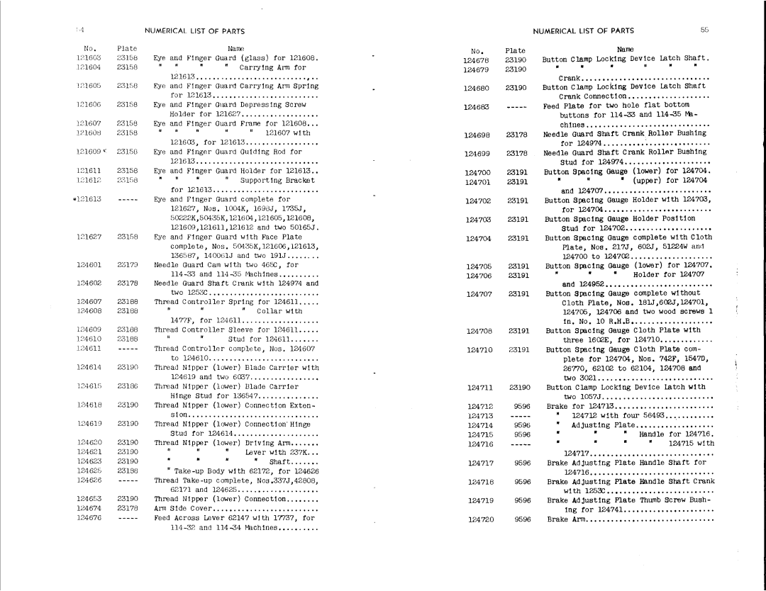 Singer 114-34, 114-33, 114-35, 114-32 manual 