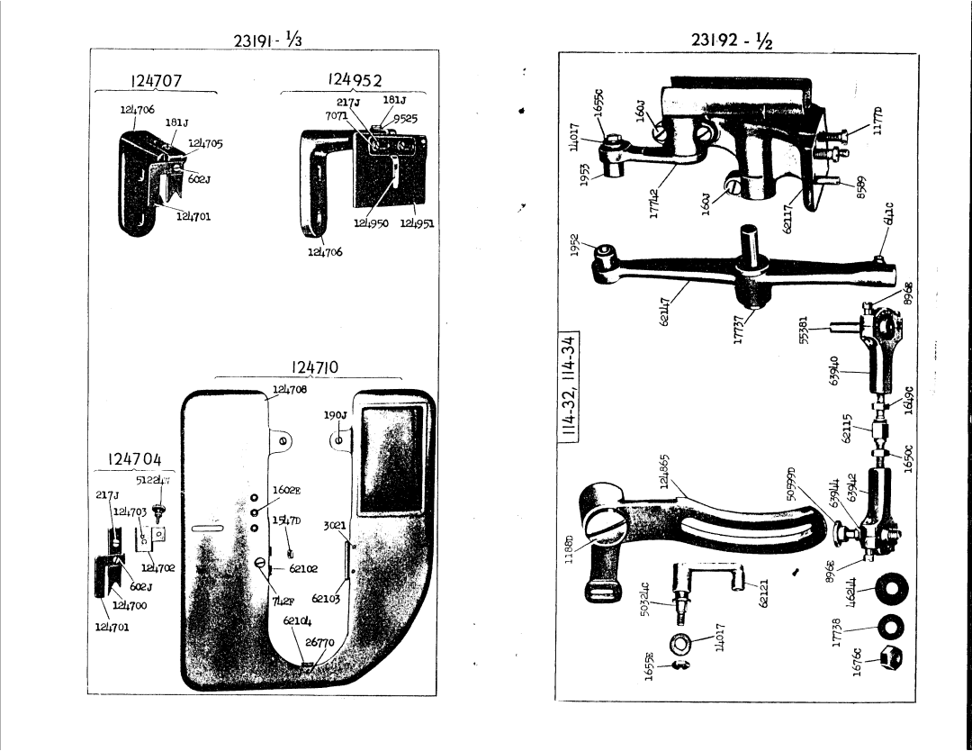 Singer 114-32, 114-34, 114-33, 114-35 manual 