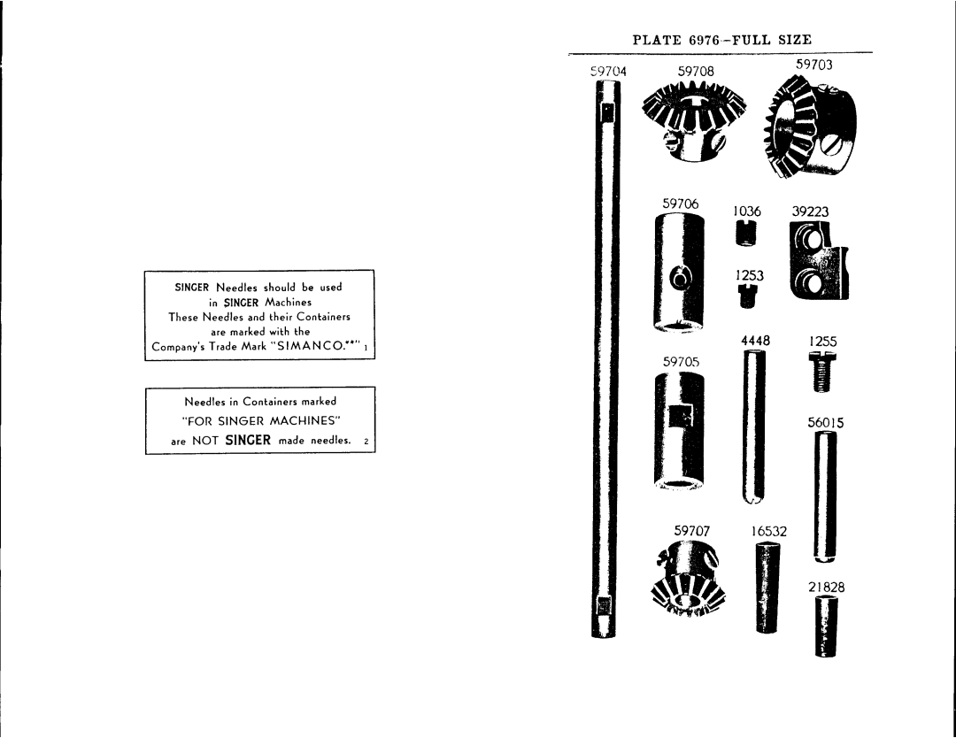 Singer 114-38 manual 