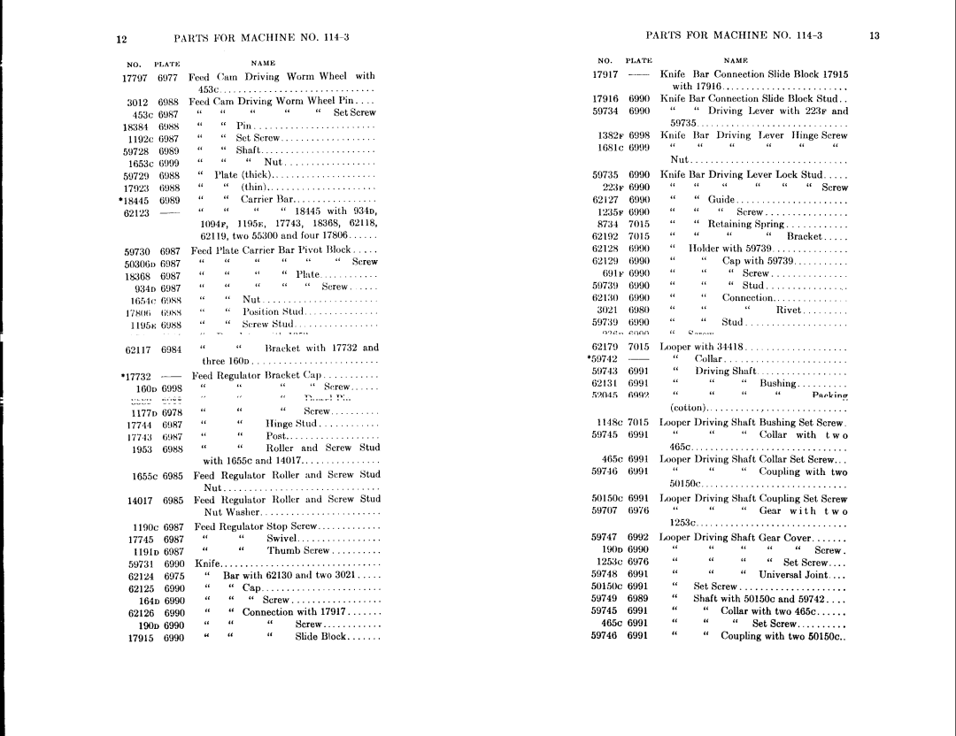 Singer 114-3, 114-4 manual 