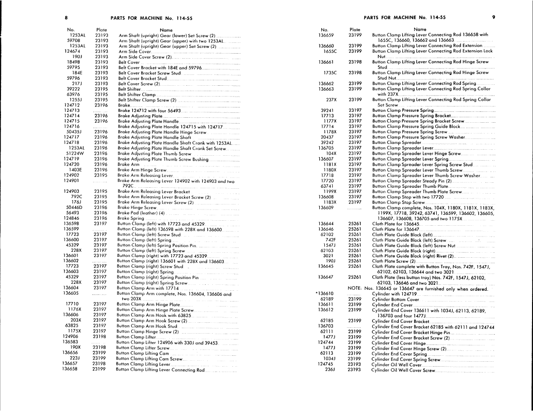 Singer 114-55, 114-56 manual 