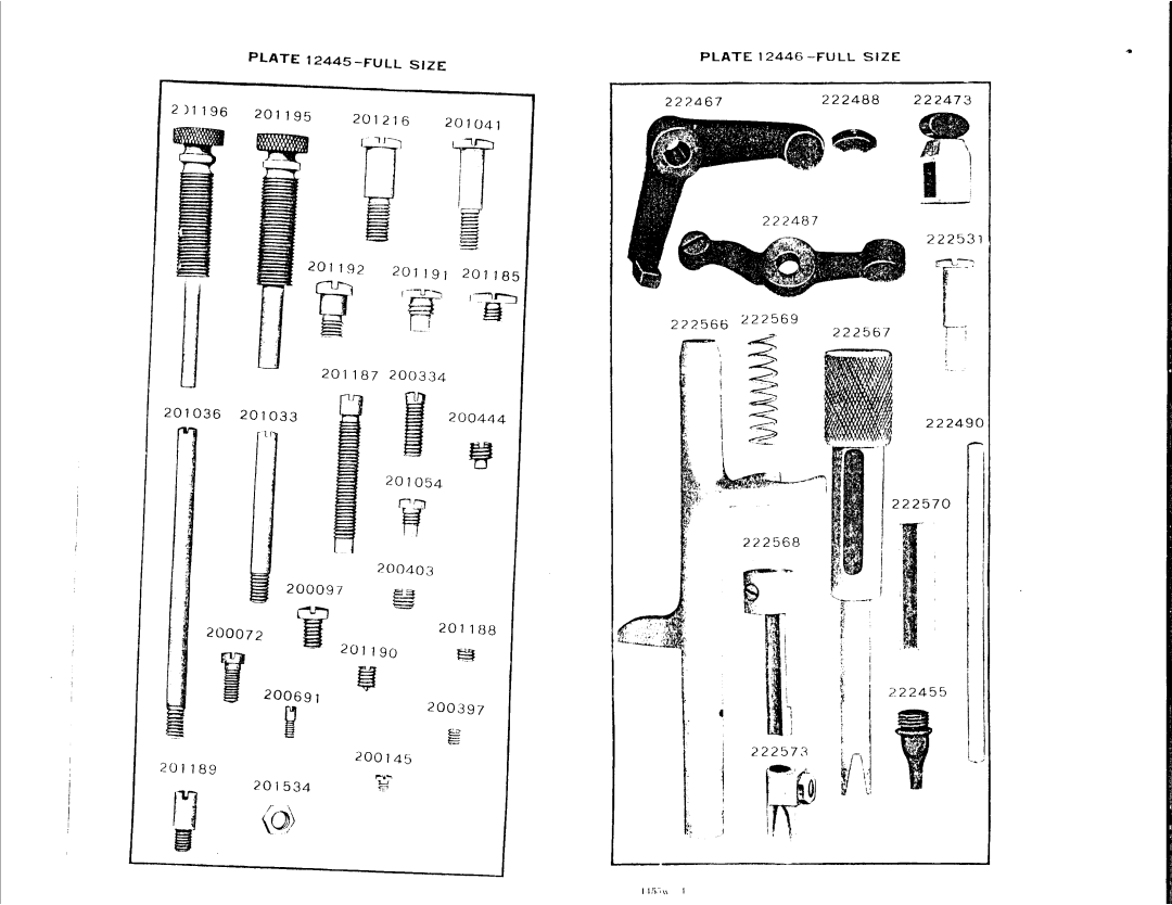 Singer 114W101 manual 