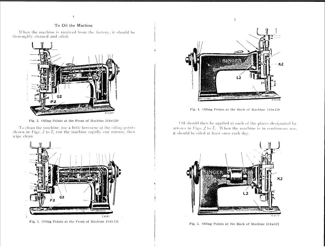 Singer 114W121 manual 