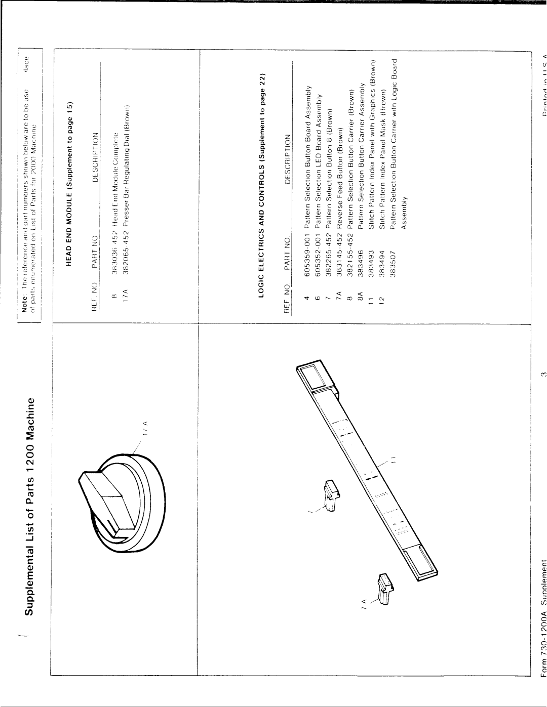 Singer 1200A manual 