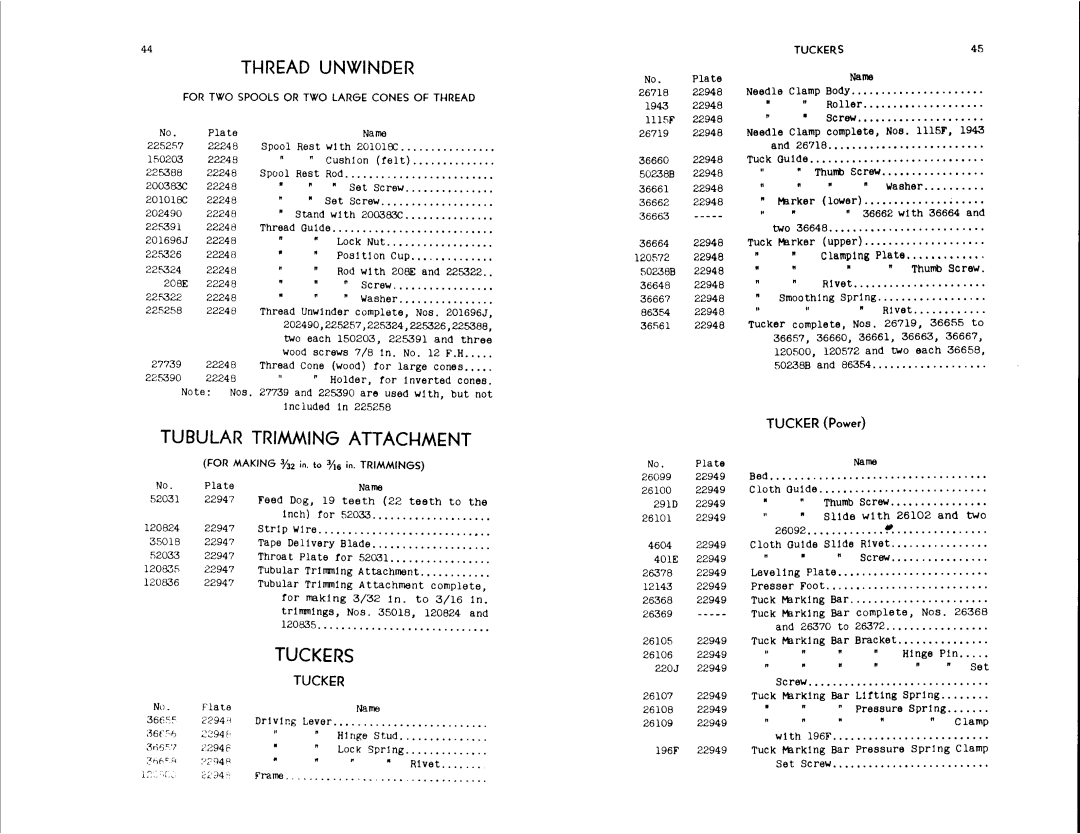 Singer 1300-2, 1300-1 manual 