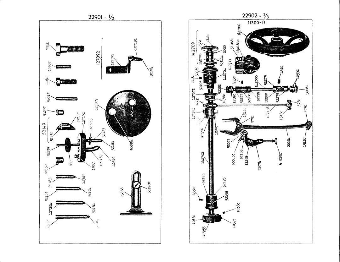 Singer 1300-1, 1300-2 manual 