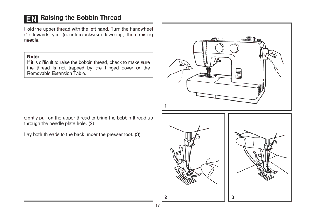 Singer 1408 instruction manual 