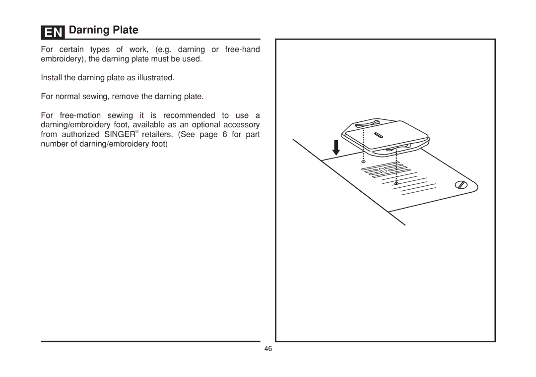 Singer 1408 instruction manual OF\ 6 