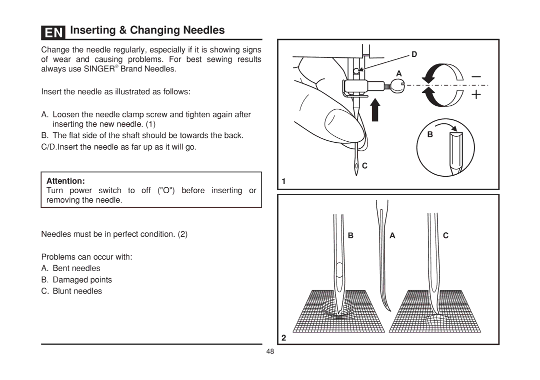 Singer 1408 instruction manual Of 