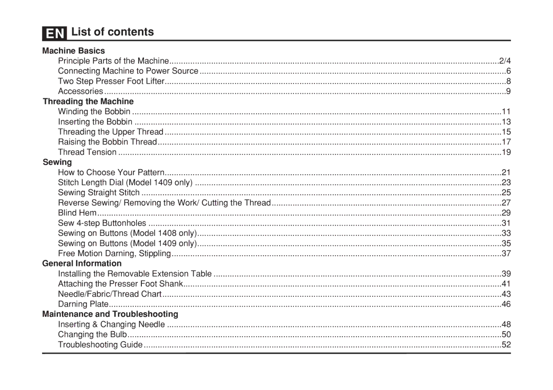 Singer 1408 instruction manual ?#6C+5 $12 6C+39 