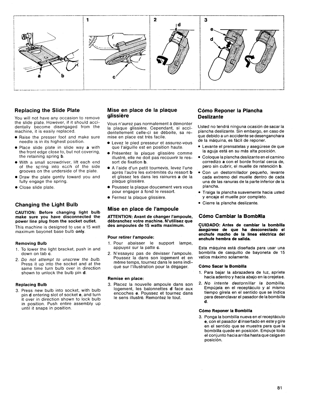 Singer 1425 manual 