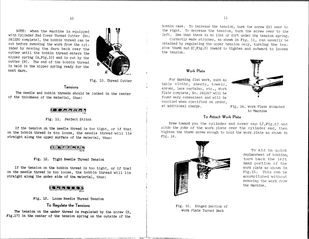 Singer 142W25 manual 