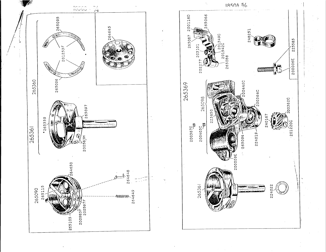 Singer 144W103 manual 