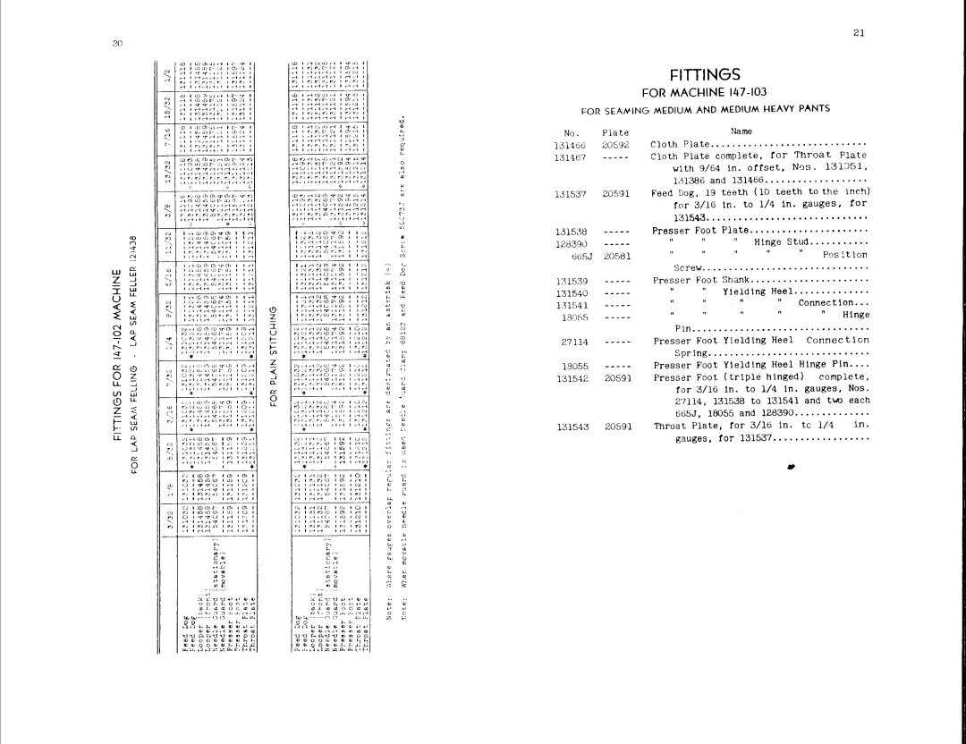 Singer 147-102, 147-103 manual 