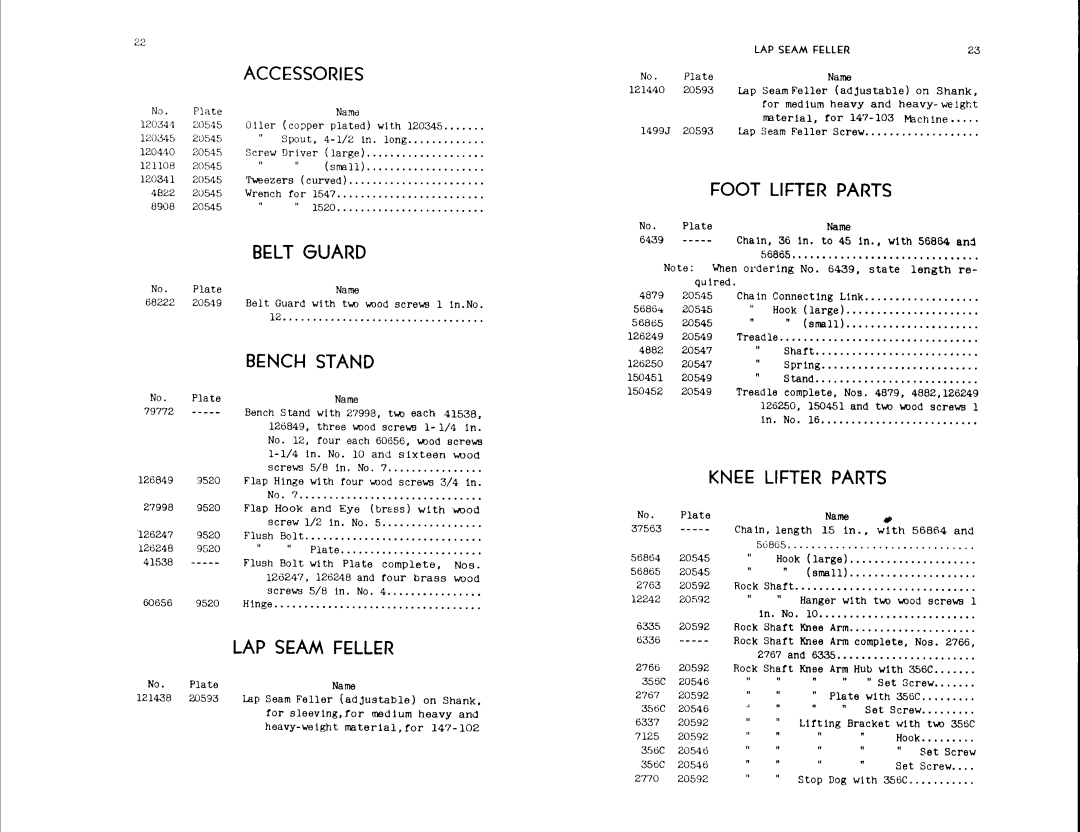 Singer 147-103, 147-102 manual 