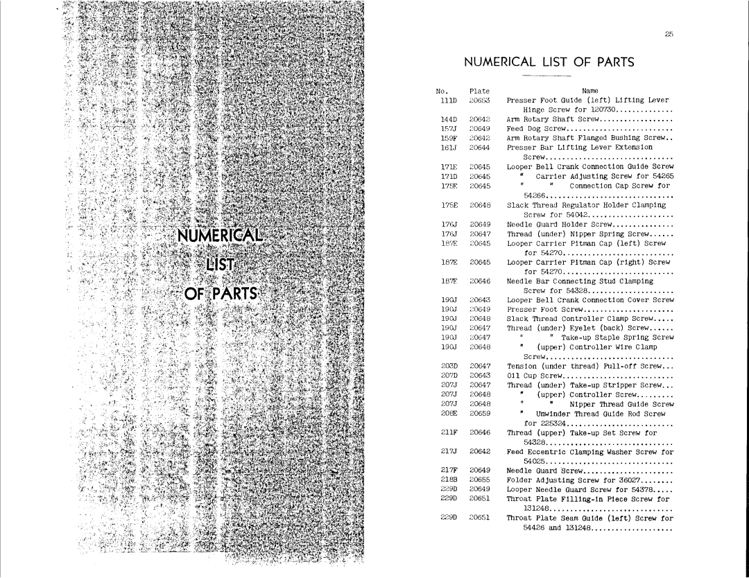 Singer 147-25, 147-39 manual 