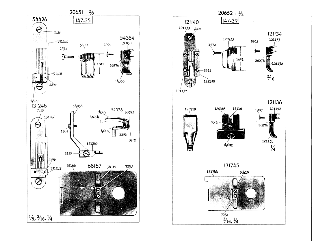 Singer 147-25, 147-39 manual 