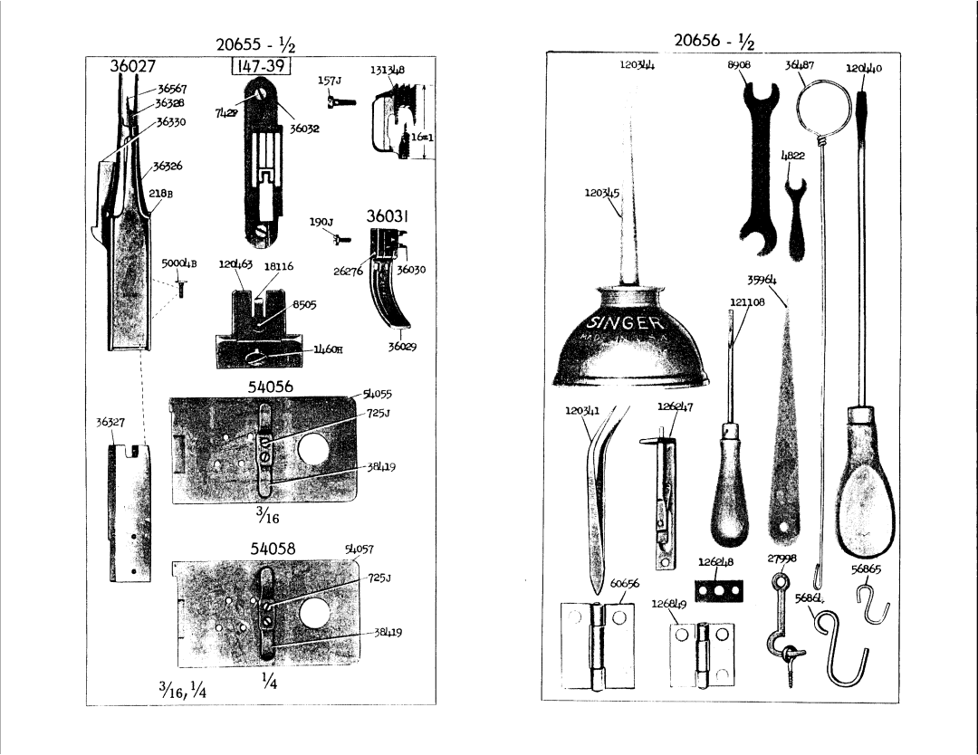 Singer 147-25, 147-39 manual 